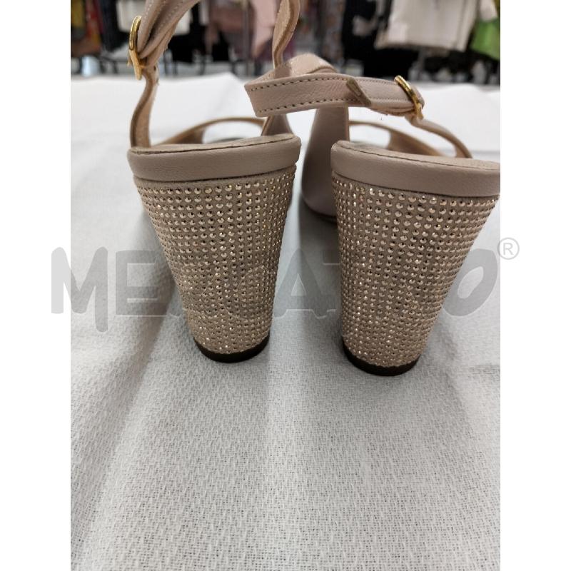 SANDALI DONNA MUSELL BEIGE | Mercatino dell'Usato Roma portonaccio 2