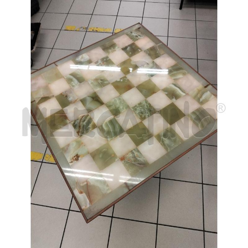 SCACCHIERA BASE FIGURA LEGNO DA RIV E ONICE | Mercatino dell'Usato Roma portonaccio 2