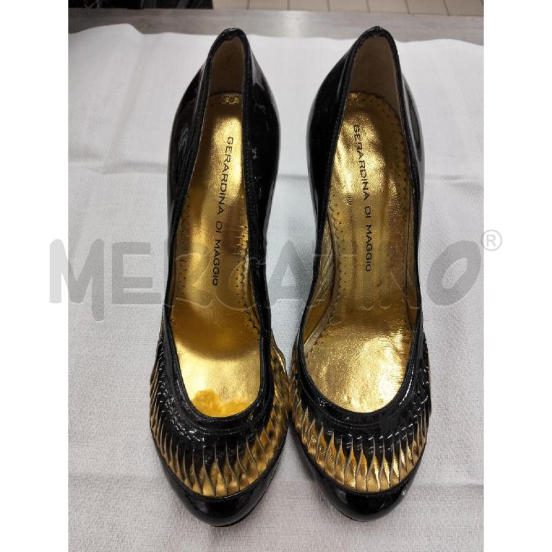 SCARPE DONNA GERARDINA DI MAGGIO NERO | Mercatino dell'Usato Roma portonaccio 1