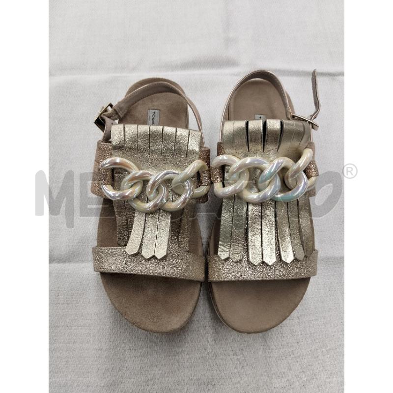 SCARPE DONNA TOSCA BLU DORATO | Mercatino dell'Usato Roma portonaccio 2