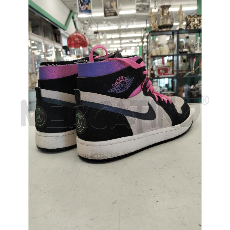SCARPE UOMO AIR JORDAN NERE VIOLA  | Mercatino dell'Usato Roma portonaccio 2