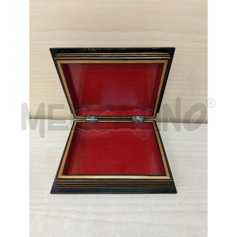SCATOLA LEGNO DECORATA  | Mercatino dell'Usato Roma portonaccio 2