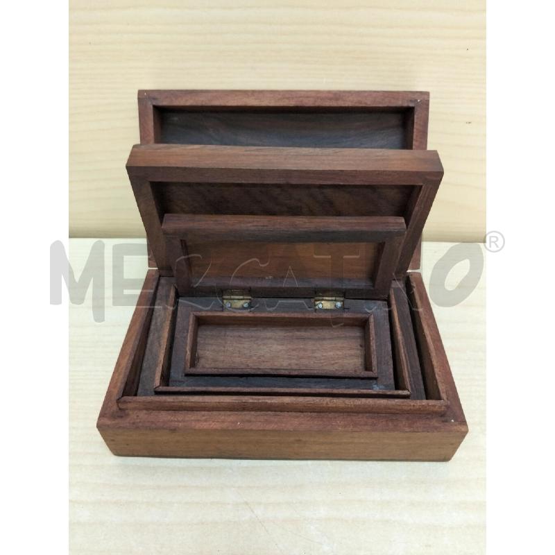 SCATOLA LEGNO MATRIOSKA | Mercatino dell'Usato Roma portonaccio 2