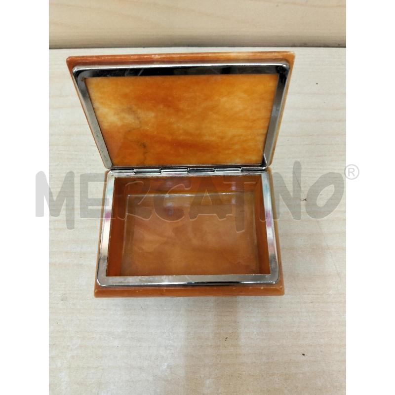 SCATOLETTA ALABRASTRO ARANCIONE | Mercatino dell'Usato Roma portonaccio 4