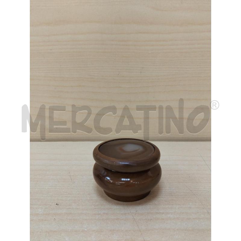 SCATOLETTA LEGNO C/COPERCHI AGATA | Mercatino dell'Usato Roma portonaccio 1