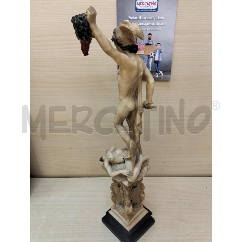 SCULTURA PERSEO IN RESINA | Mercatino dell'Usato Roma portonaccio 2