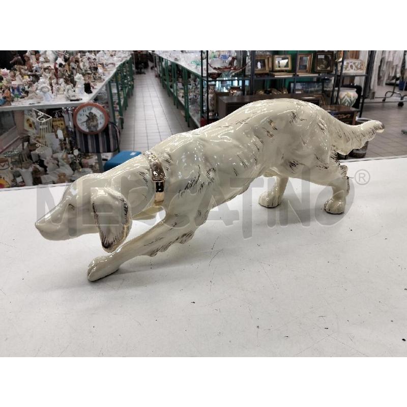 SOPRAMMOBILE CANE PORCELLANA LARGHEZZA 71CM | Mercatino dell'Usato Roma portonaccio 1