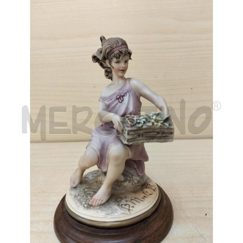 SOPRAMMOBILE SCULTURA GIOVANE C FIORI B MERLI | Mercatino dell'Usato Roma portonaccio 5