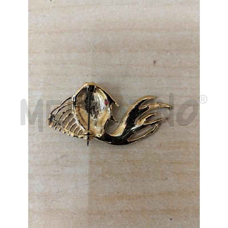 SPILLA PESCE COLORATO STRASS | Mercatino dell'Usato Roma portonaccio 3