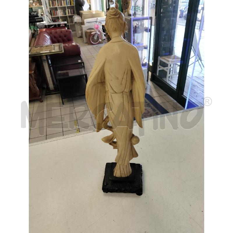 STATUA IN RESINA CINESE  | Mercatino dell'Usato Roma portonaccio 3