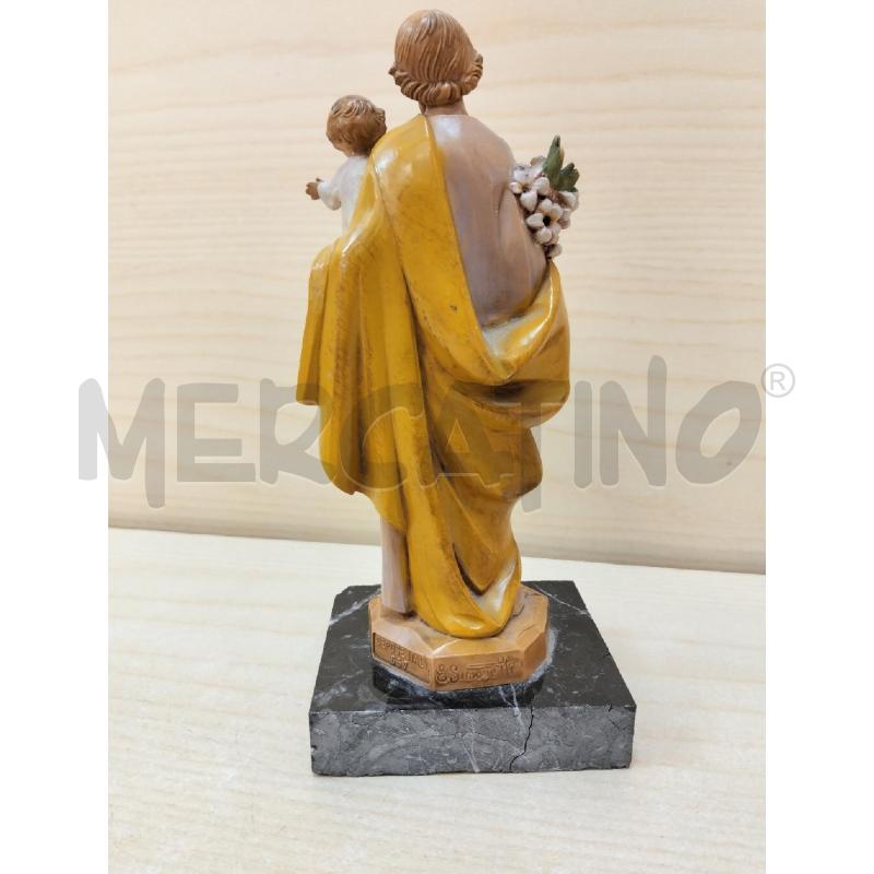 STATUINA SACRA S.GIUSEPPE (BASE SBECCATA) | Mercatino dell'Usato Roma portonaccio 3