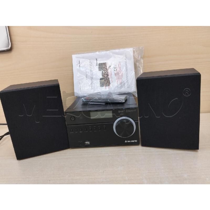 STEREO MAJESTIC NERO | Mercatino dell'Usato Roma portonaccio 2