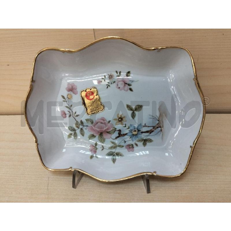 SVUOTA TASCHE PORCELLANA LIMOGES FIORI | Mercatino dell'Usato Roma portonaccio 1