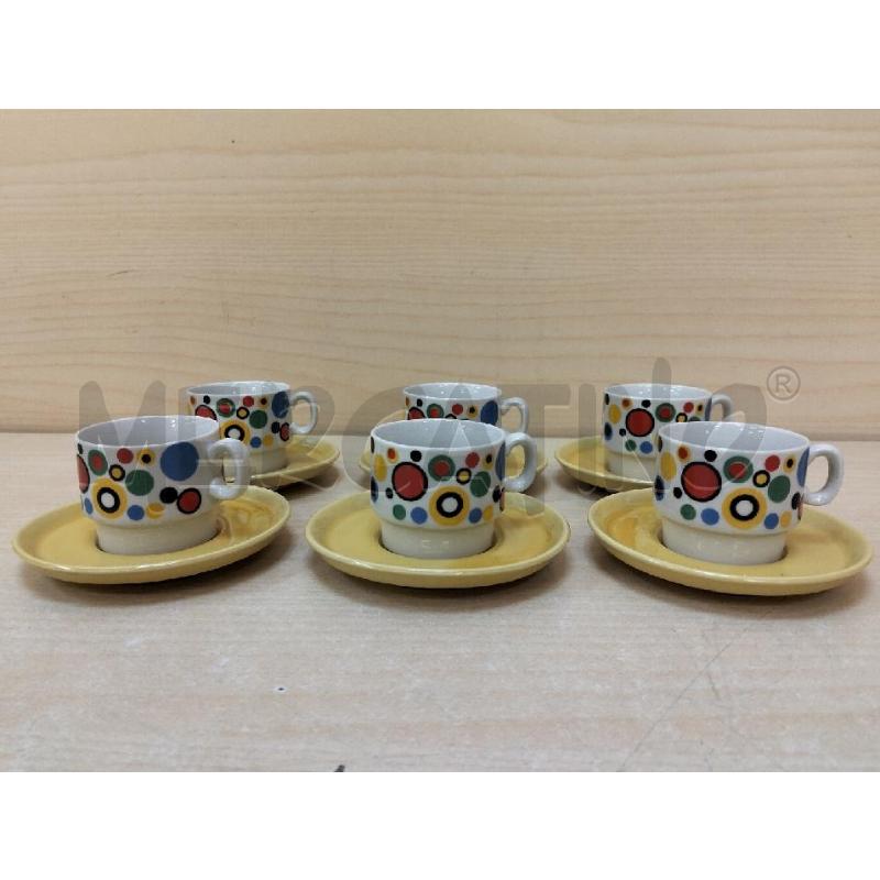 TAZZINE 6PZ CAFFÈ POIS WEIDMANN | Mercatino dell'Usato Roma portonaccio 2