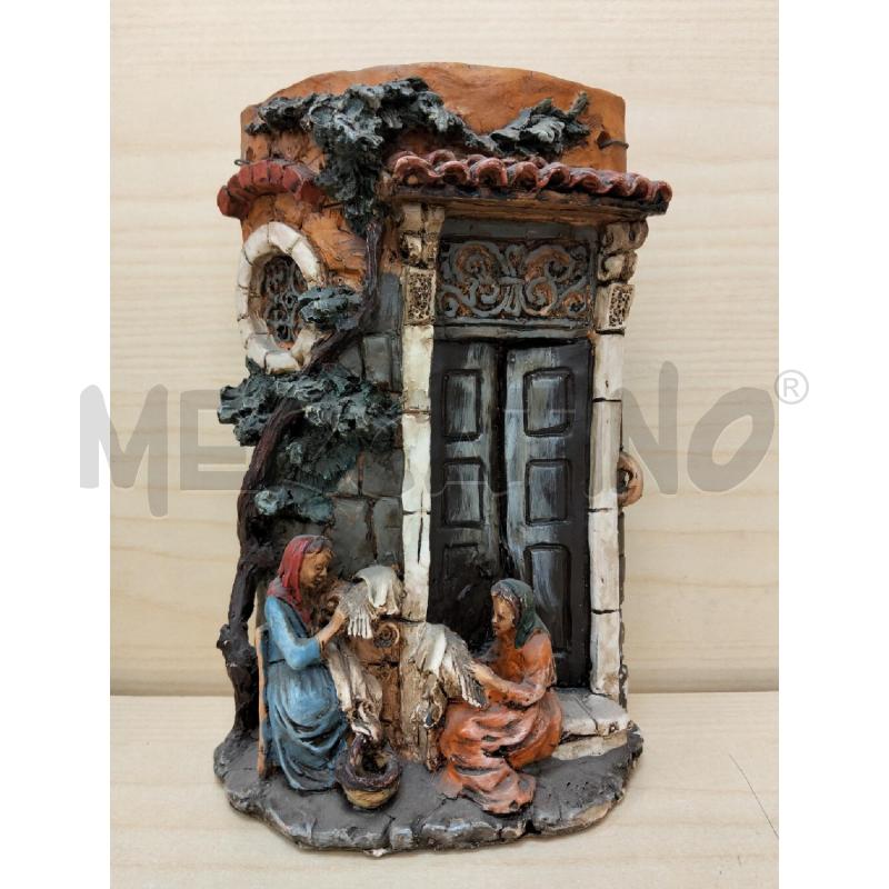 TEGOLA STILE PRESEPE NAPOLETANO FIGURE FEMMINILE MASSAIE | Mercatino dell'Usato Roma portonaccio 1