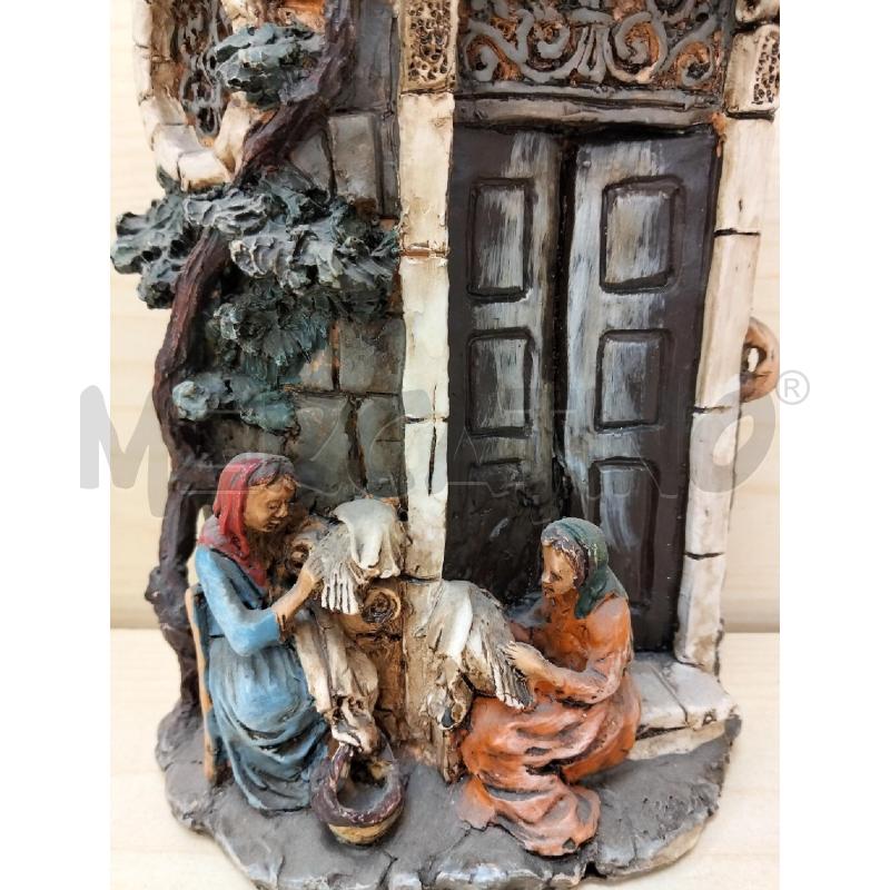 TEGOLA STILE PRESEPE NAPOLETANO FIGURE FEMMINILE MASSAIE | Mercatino dell'Usato Roma portonaccio 2