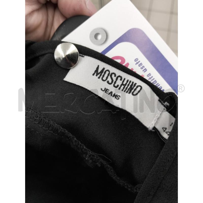 TOP NERO MOSCHINO JEANS VELO SPALLE | Mercatino dell'Usato Roma portonaccio 3