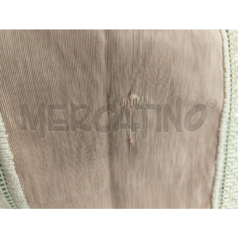 TOVAGLIA LINO ROSA BIANCA LAV A FILET | Mercatino dell'Usato Roma portonaccio 3