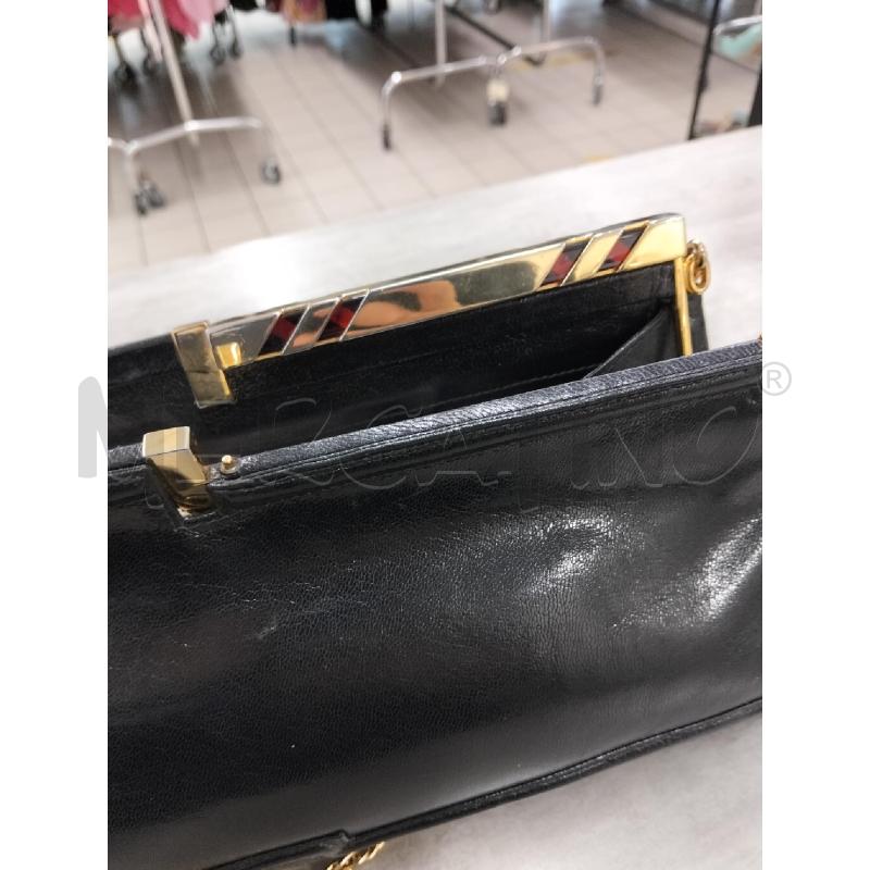 TRACOLLA VINTAGE NERA DORATA LA BORSETTA GP | Mercatino dell'Usato Roma portonaccio 4
