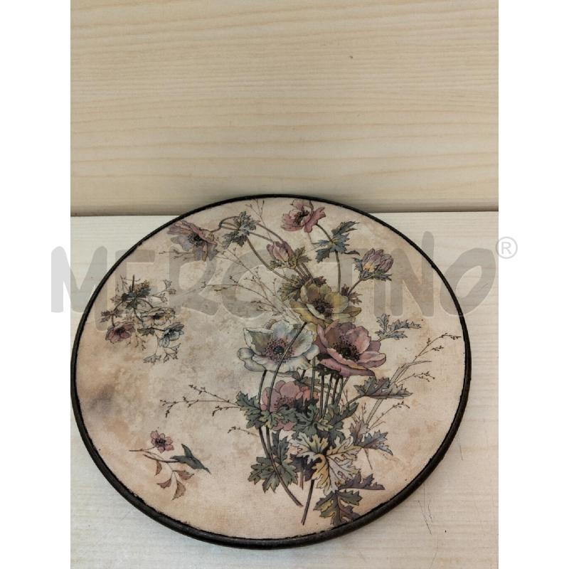 VASSOIO ANTICO V&B M FIORI CON CREPA DIAMETRO 30CM | Mercatino dell'Usato Roma portonaccio 4