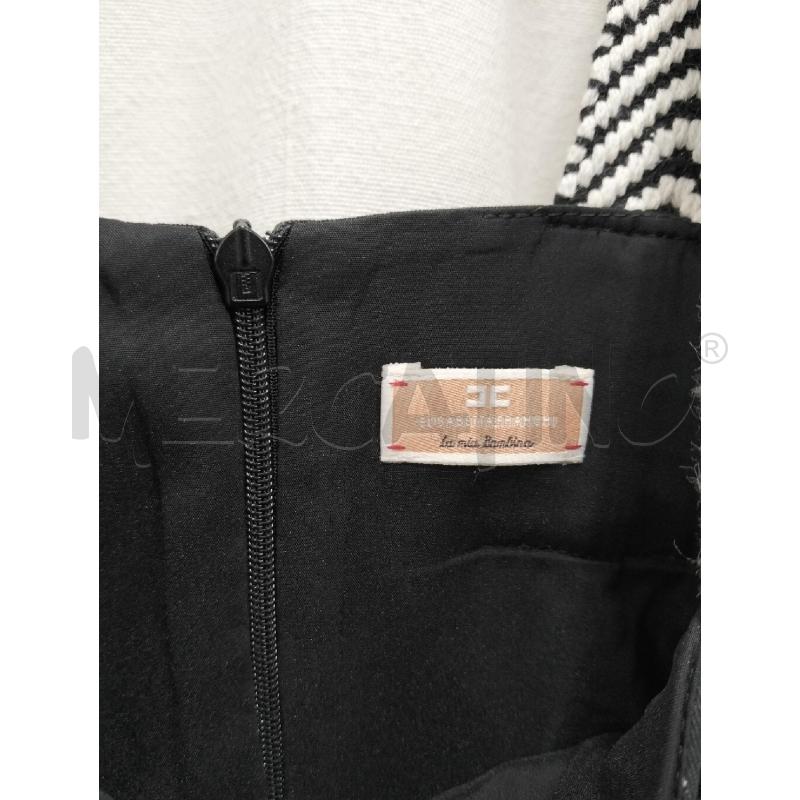 VESTITO BAMBINO ELISABETTA FRANCHI NERO | Mercatino dell'Usato Roma portonaccio 4