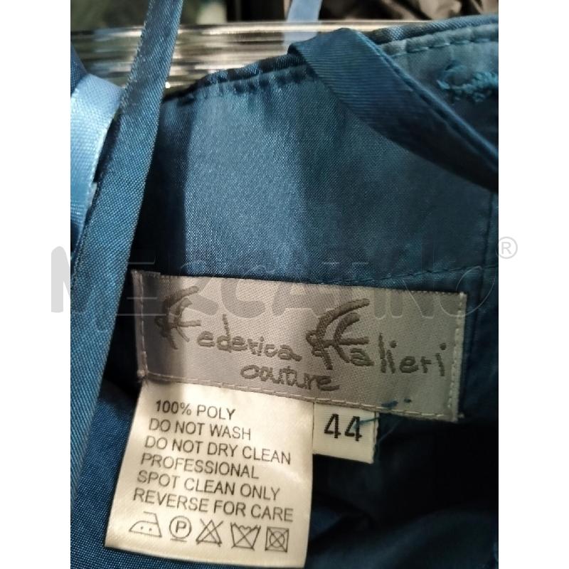 VESTITO DONNA FEDERICA PETROLIO | Mercatino dell'Usato Roma portonaccio 3
