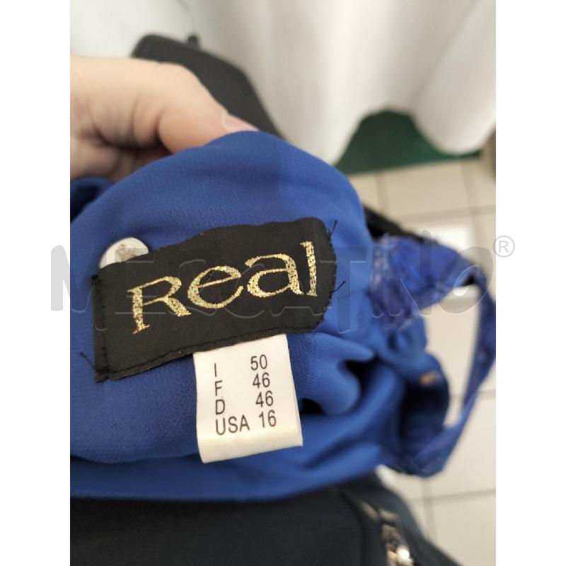 VESTITO DONNA REAL BLUET | Mercatino dell'Usato Roma portonaccio 3