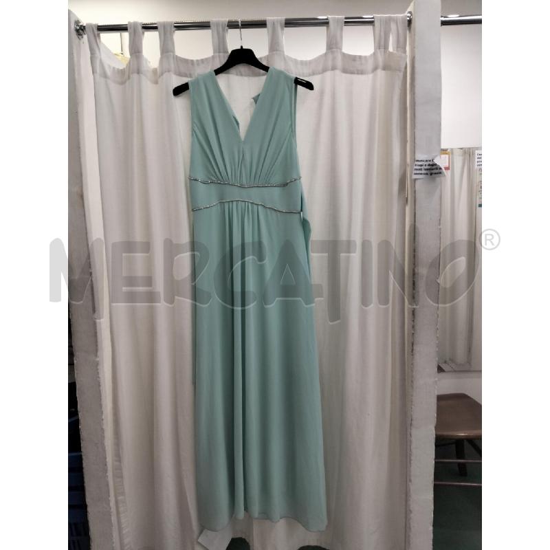 VESTITO DONNA RINASCIMENTO VERDE | Mercatino dell'Usato Roma portonaccio 1