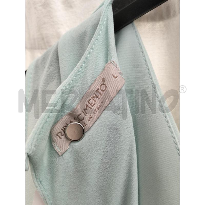 VESTITO DONNA RINASCIMENTO VERDE | Mercatino dell'Usato Roma portonaccio 3