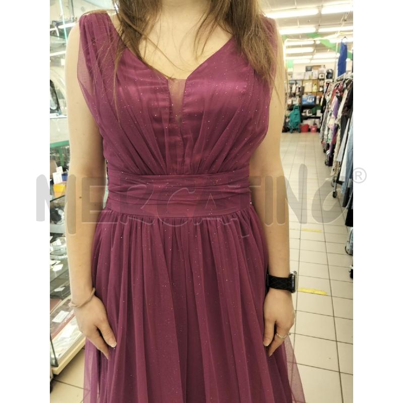VESTITO DONNA VIOLA NEW COLLECTION CN BRILLANTINI  | Mercatino dell'Usato Roma portonaccio 2