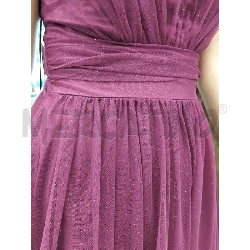 VESTITO DONNA VIOLA NEW COLLECTION CN BRILLANTINI  | Mercatino dell'Usato Roma portonaccio 5