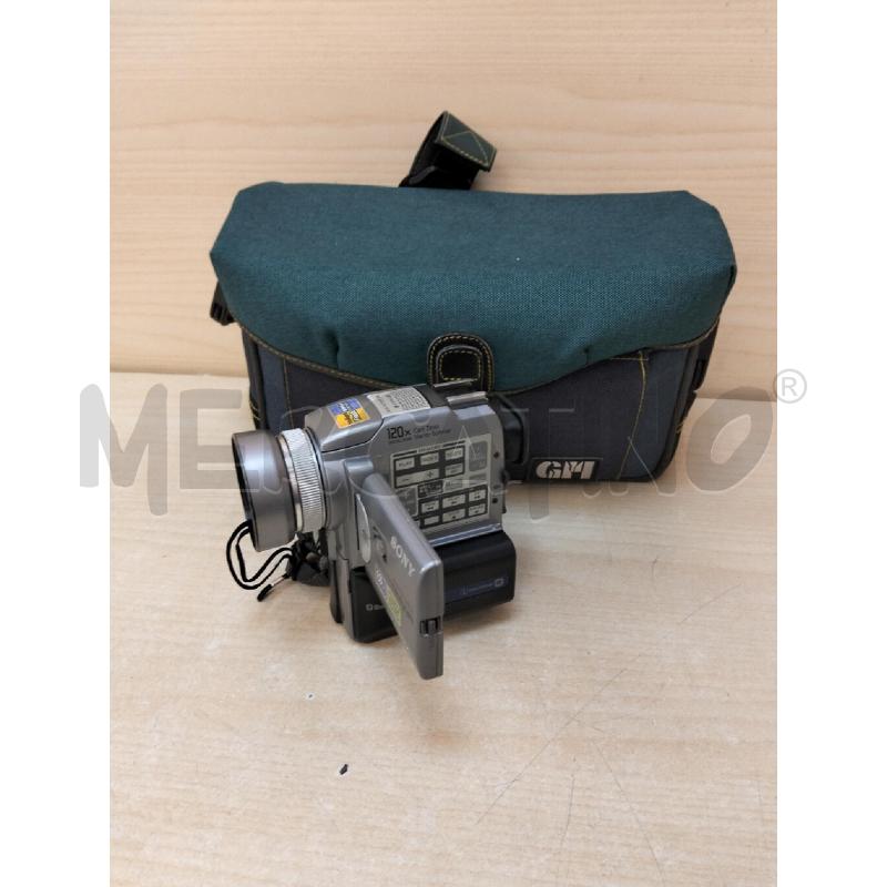 VIDEO CAMERA SONY A CASSETTINE DCRPC120E | Mercatino dell'Usato Roma portonaccio 1