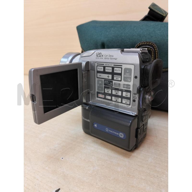 VIDEO CAMERA SONY A CASSETTINE DCRPC120E | Mercatino dell'Usato Roma portonaccio 2