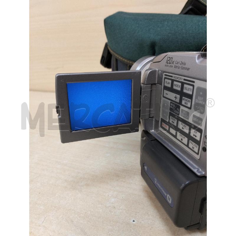 VIDEO CAMERA SONY A CASSETTINE DCRPC120E | Mercatino dell'Usato Roma portonaccio 3