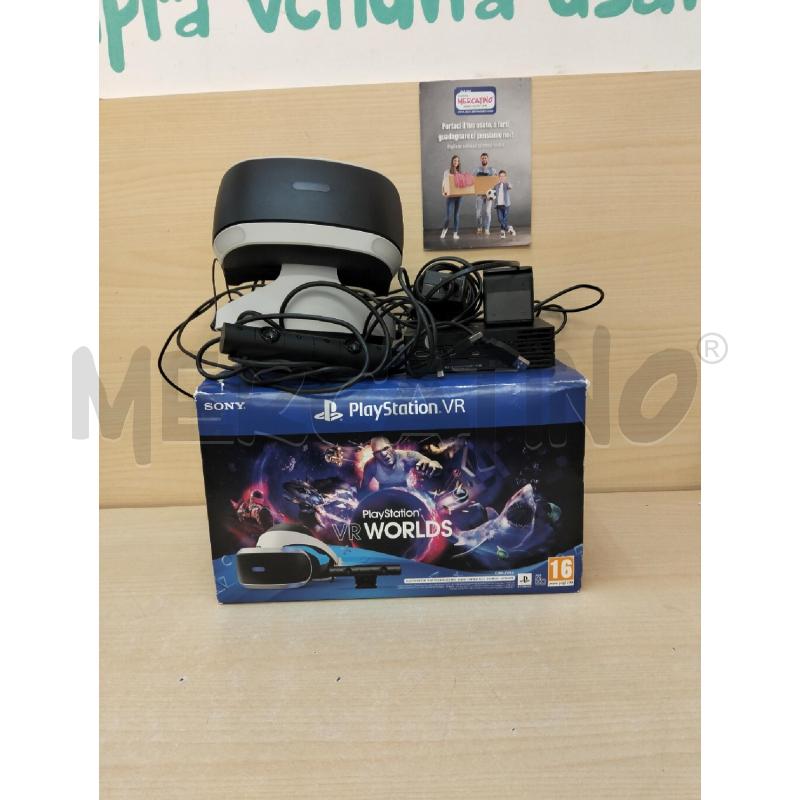 VISORE PLAYSTATION 4 VR WORLDS | Mercatino dell'Usato Roma portonaccio 1