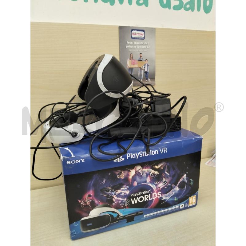 VISORE PLAYSTATION 4 VR WORLDS | Mercatino dell'Usato Roma portonaccio 2