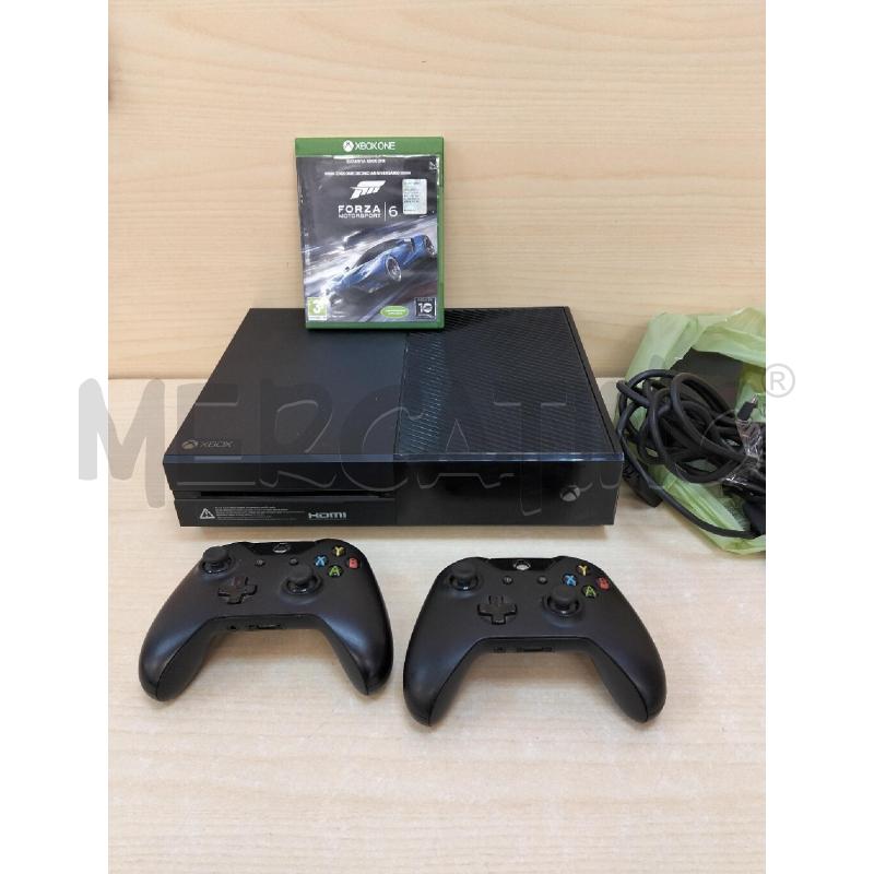 XBOX ONE 1TB C 2 JOYSTICK E GIOCO | Mercatino dell'Usato Roma portonaccio 1