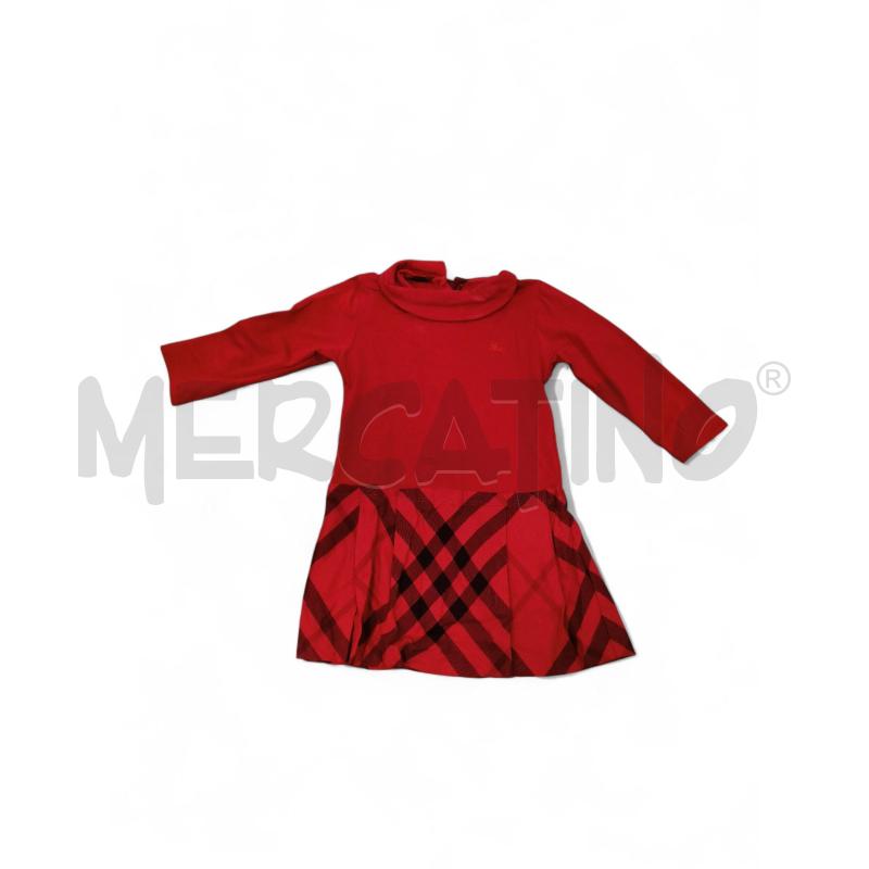 ABITO BAMBINO BURBERRY ROSSO | Mercatino dell'Usato Roma tiburtina 1