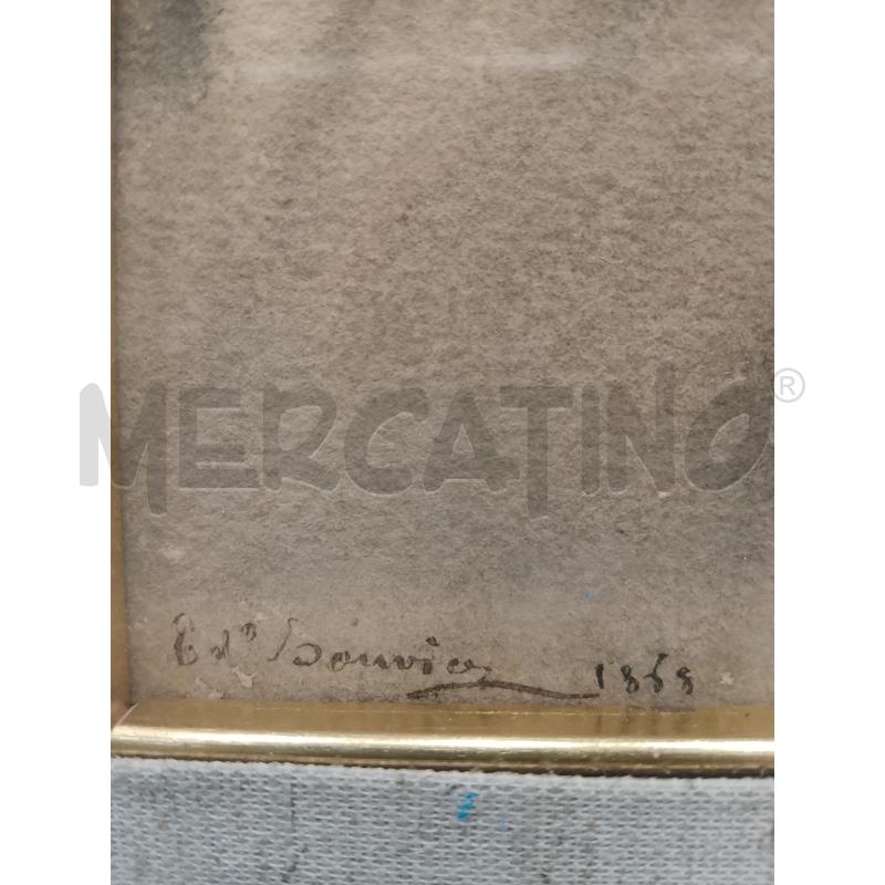 ACQUERELLO FRANCESE VINTAGE  | Mercatino dell'Usato Roma tiburtina 3