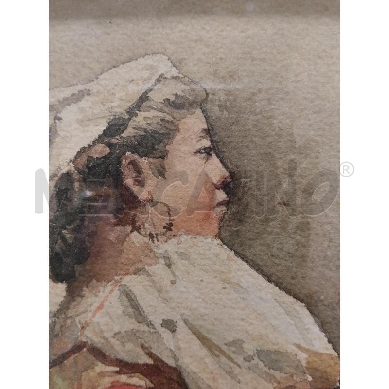 ACQUERELLO FRANCESE VINTAGE  | Mercatino dell'Usato Roma tiburtina 4