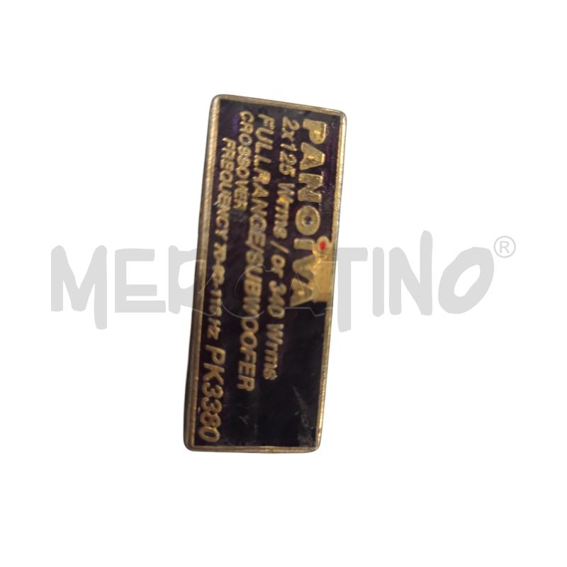 AMPLIFICATORE PANOIVA 2 CANALI | Mercatino dell'Usato Roma tiburtina 2