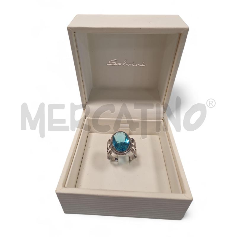 ANELLO DONNA AR AQUA MAR | Mercatino dell'Usato Roma tiburtina 1