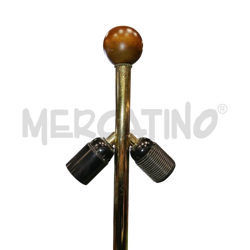 BASE  LAMPADA LEGNO OTTONE  | Mercatino dell'Usato Roma tiburtina 3