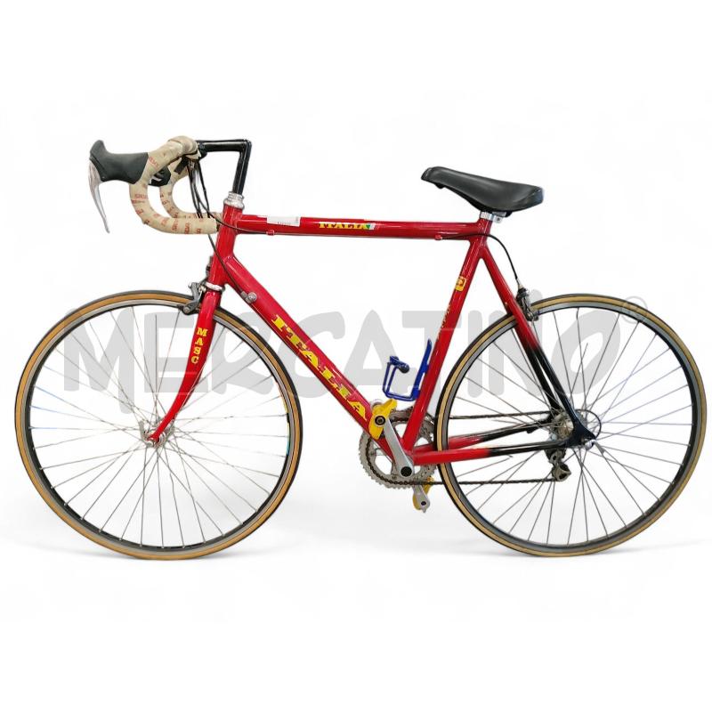 BICICLETTA DA CORSA ROSSA ITALIA | Mercatino dell'Usato Roma tiburtina 1