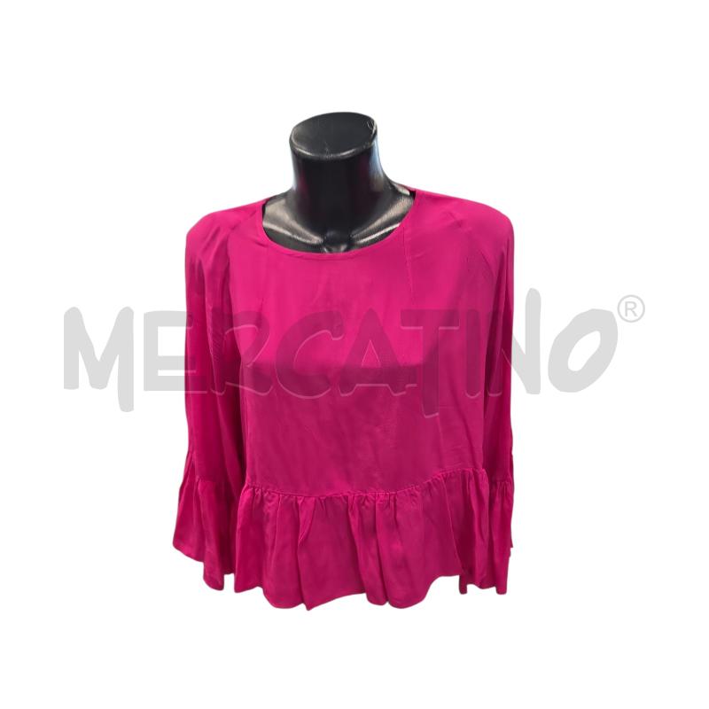 BLUSA DONNA F.IT FUCSIA SETA  | Mercatino dell'Usato Roma tiburtina 1