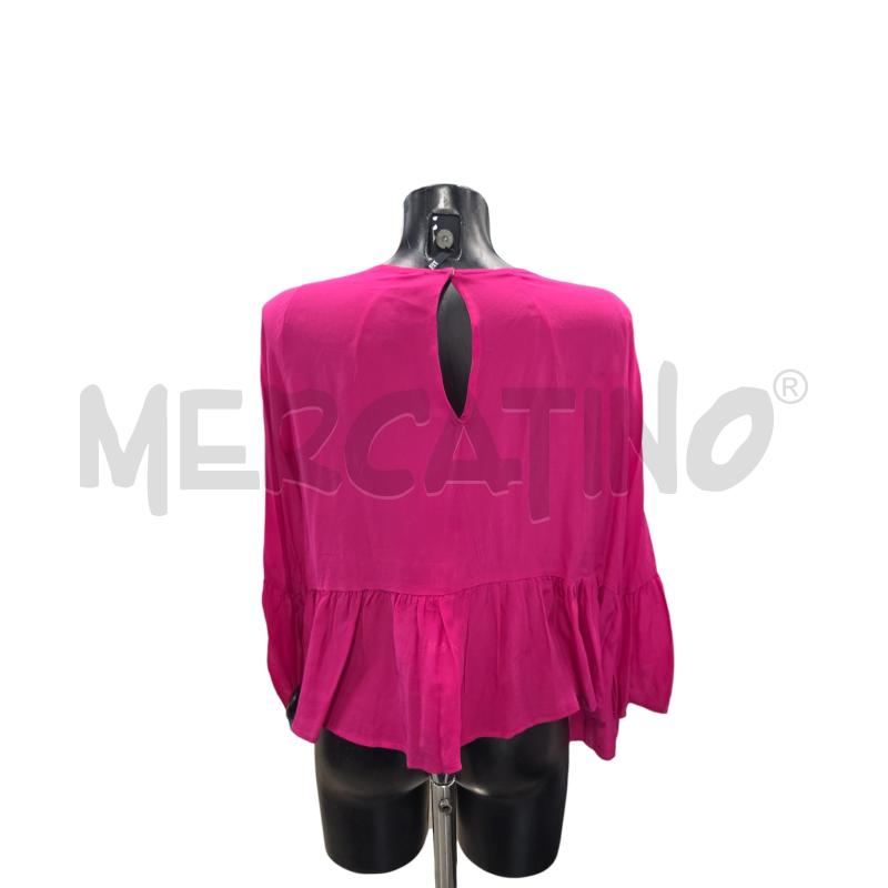 BLUSA DONNA F.IT FUCSIA SETA  | Mercatino dell'Usato Roma tiburtina 2