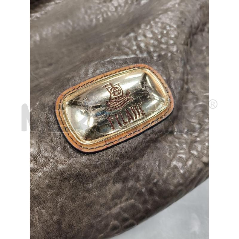 BORSA DONNA ALVIERO MARTINI PELLE GRI  | Mercatino dell'Usato Roma tiburtina 2