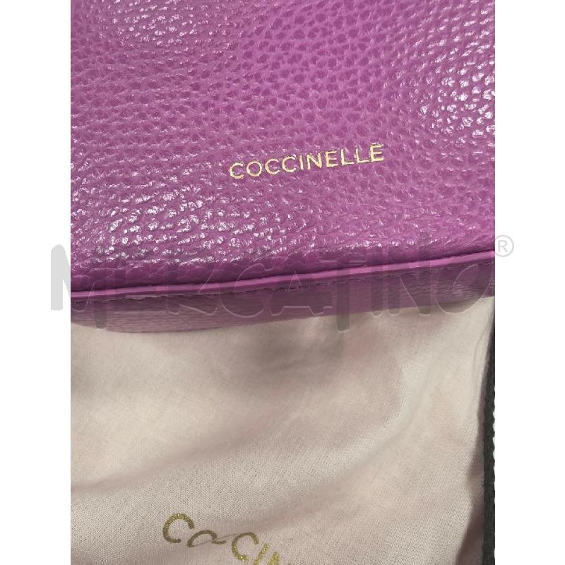 BORSA DONNA COCCINELLE FUXIA MINI | Mercatino dell'Usato Roma tiburtina 2