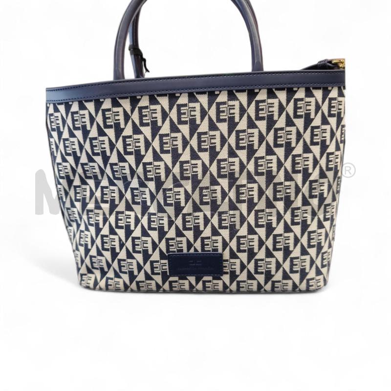 BORSA DONNA ELISABETTA FRANCHI BIA BLU | Mercatino dell'Usato Roma tiburtina 1