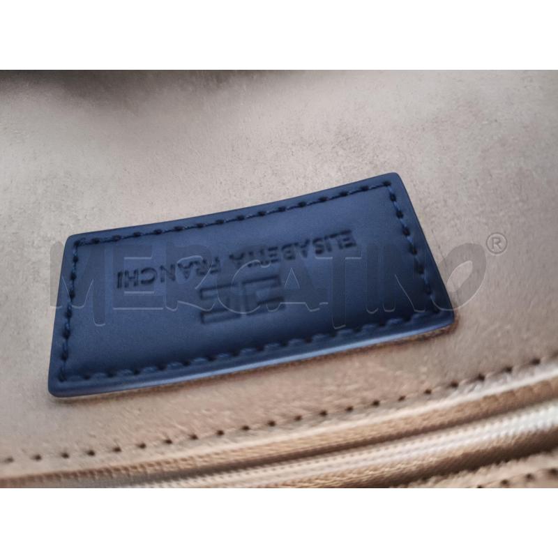 BORSA DONNA ELISABETTA FRANCHI BIA BLU | Mercatino dell'Usato Roma tiburtina 3
